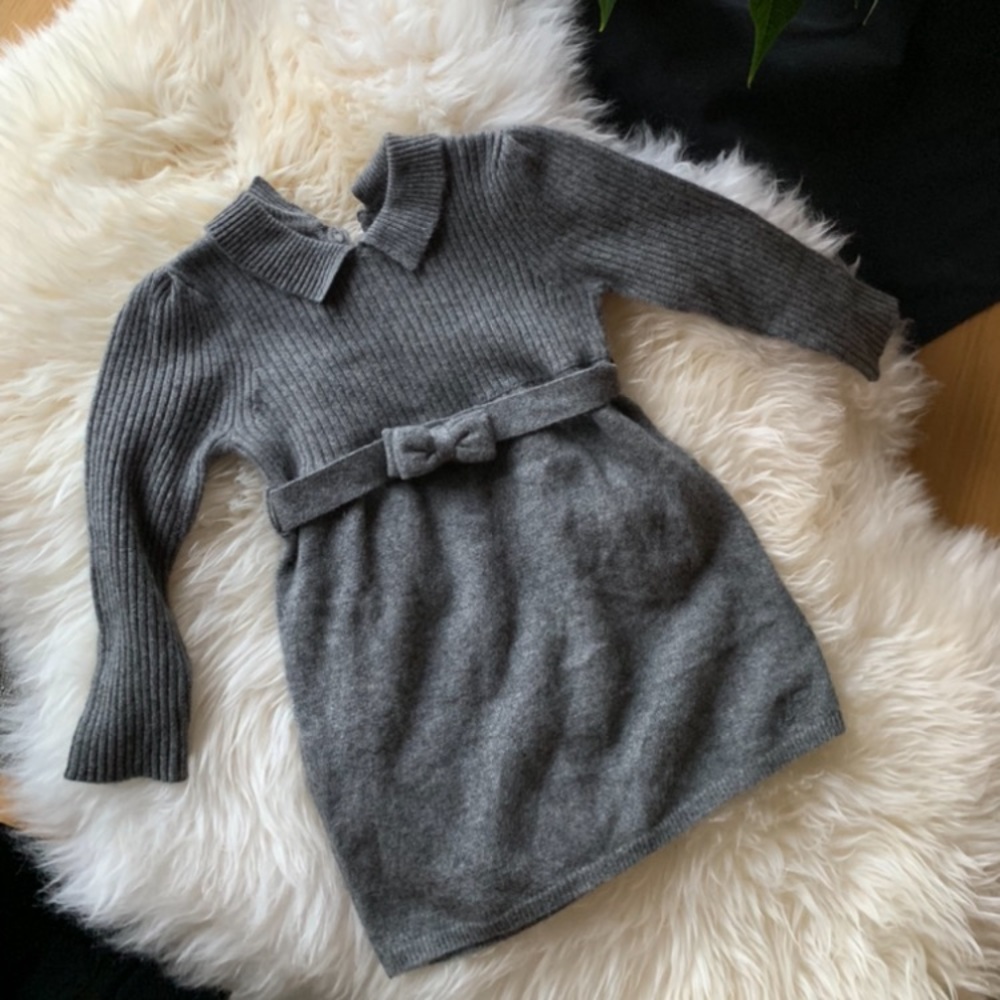 EEEUC Burberry 12-18M cashmere dress